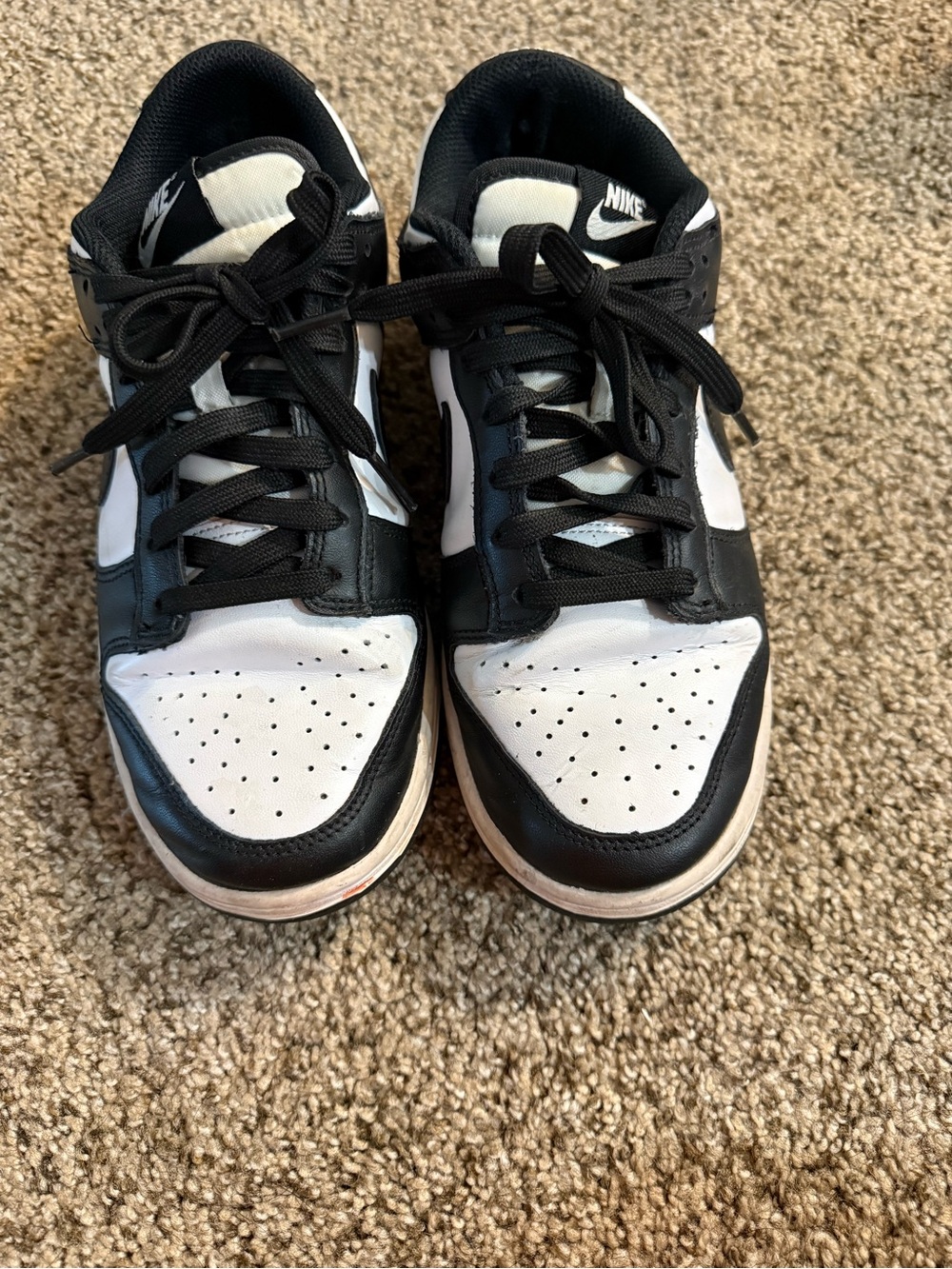 Nike Black & White Low-Top Sneakers